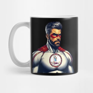 Richmond Virginia 1990s Comic Book Superhero RVA Mug